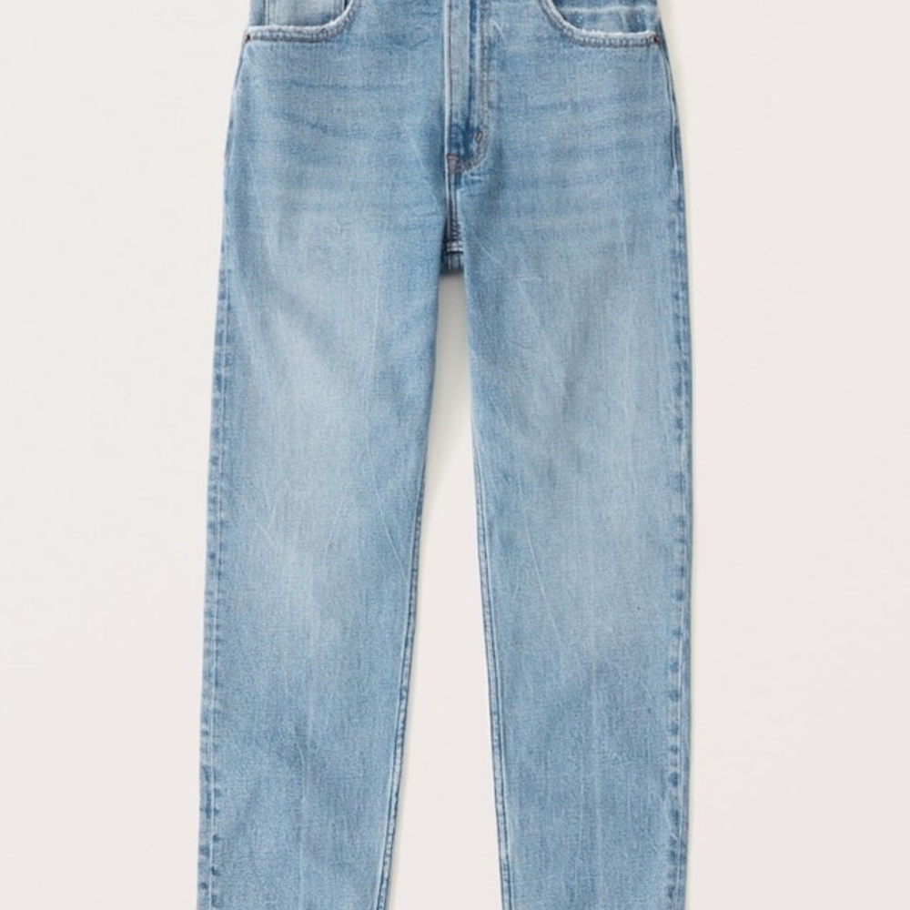 Abercrombie & Fitch Light Blue Straight Leg Jeans